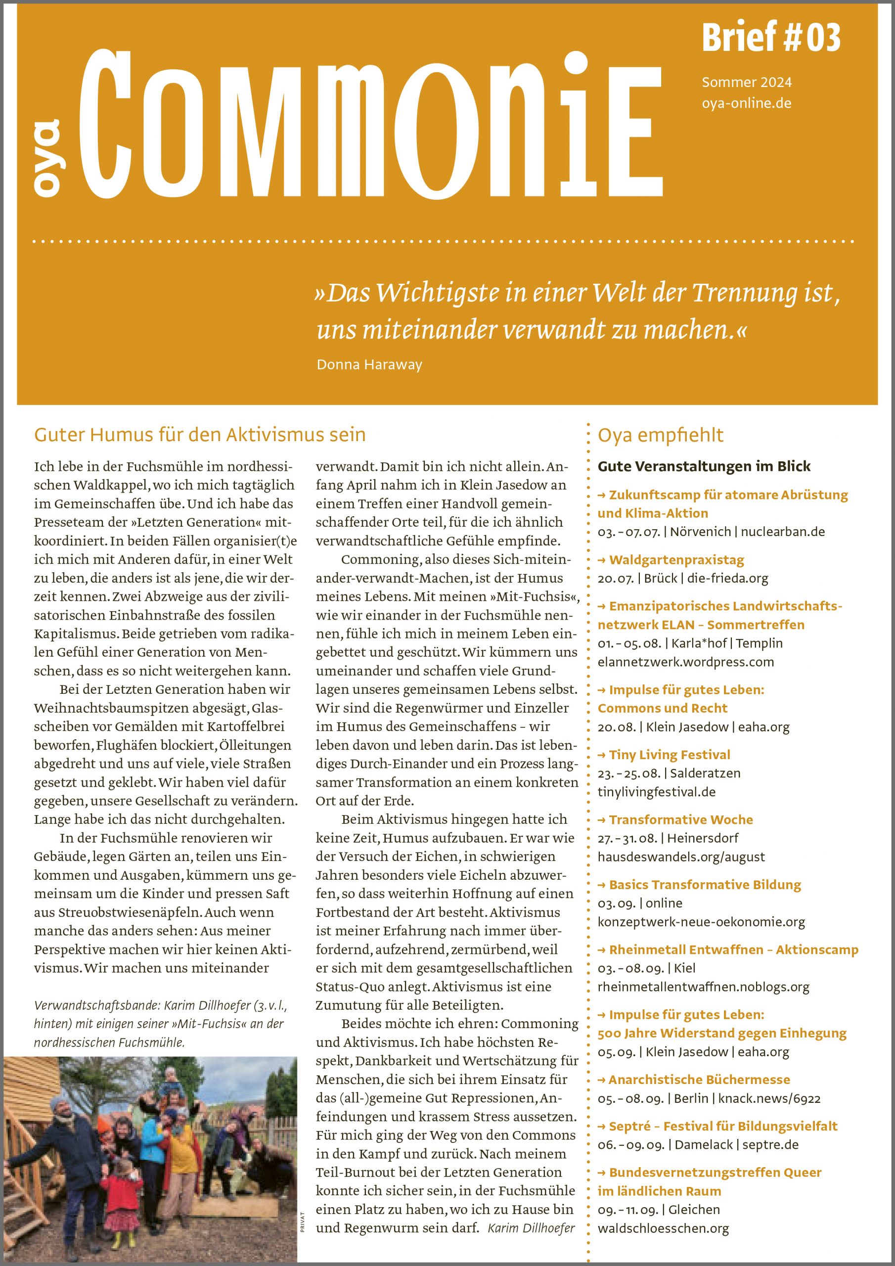 Commonie Brief #3