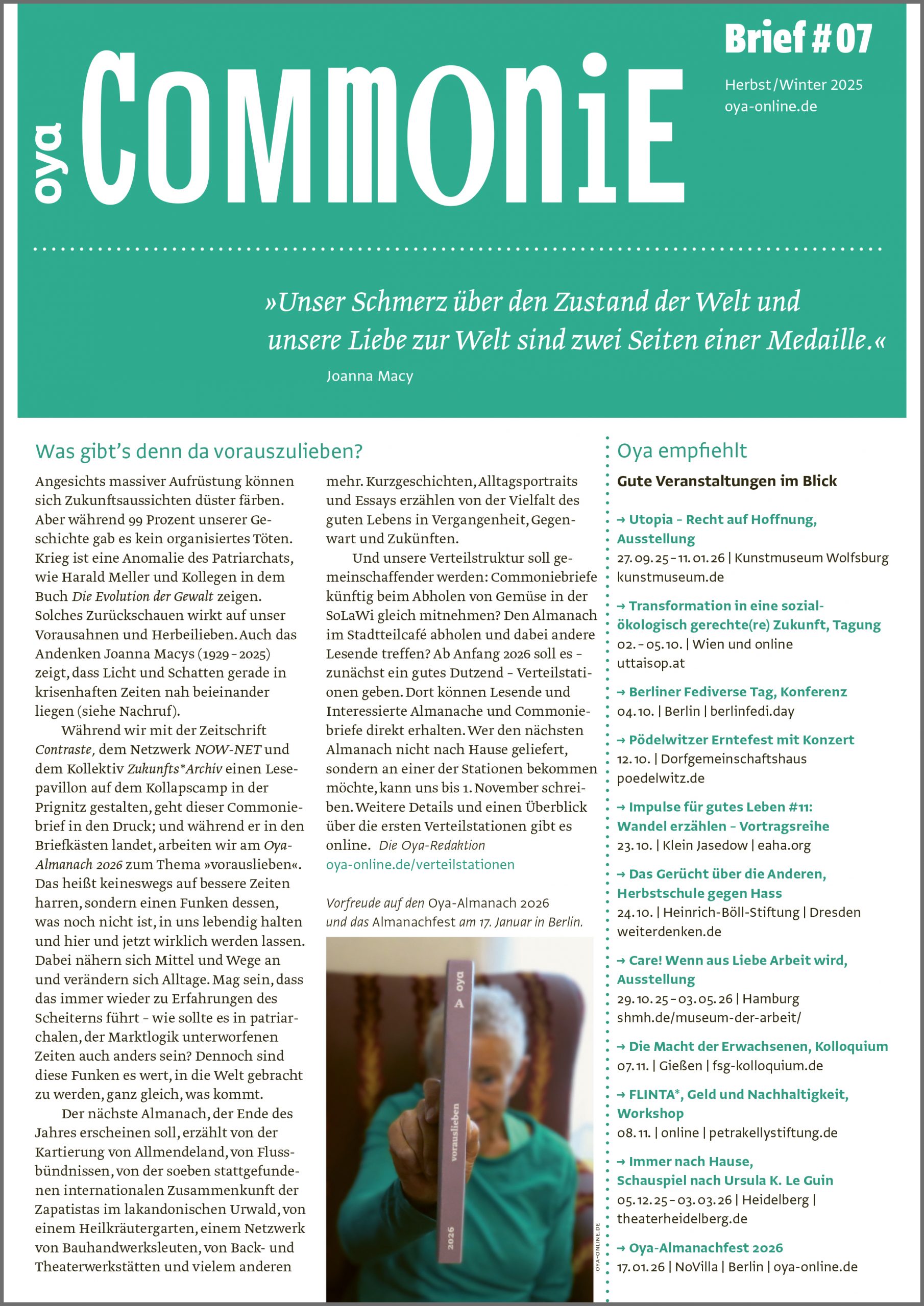 Commonie Brief #7
